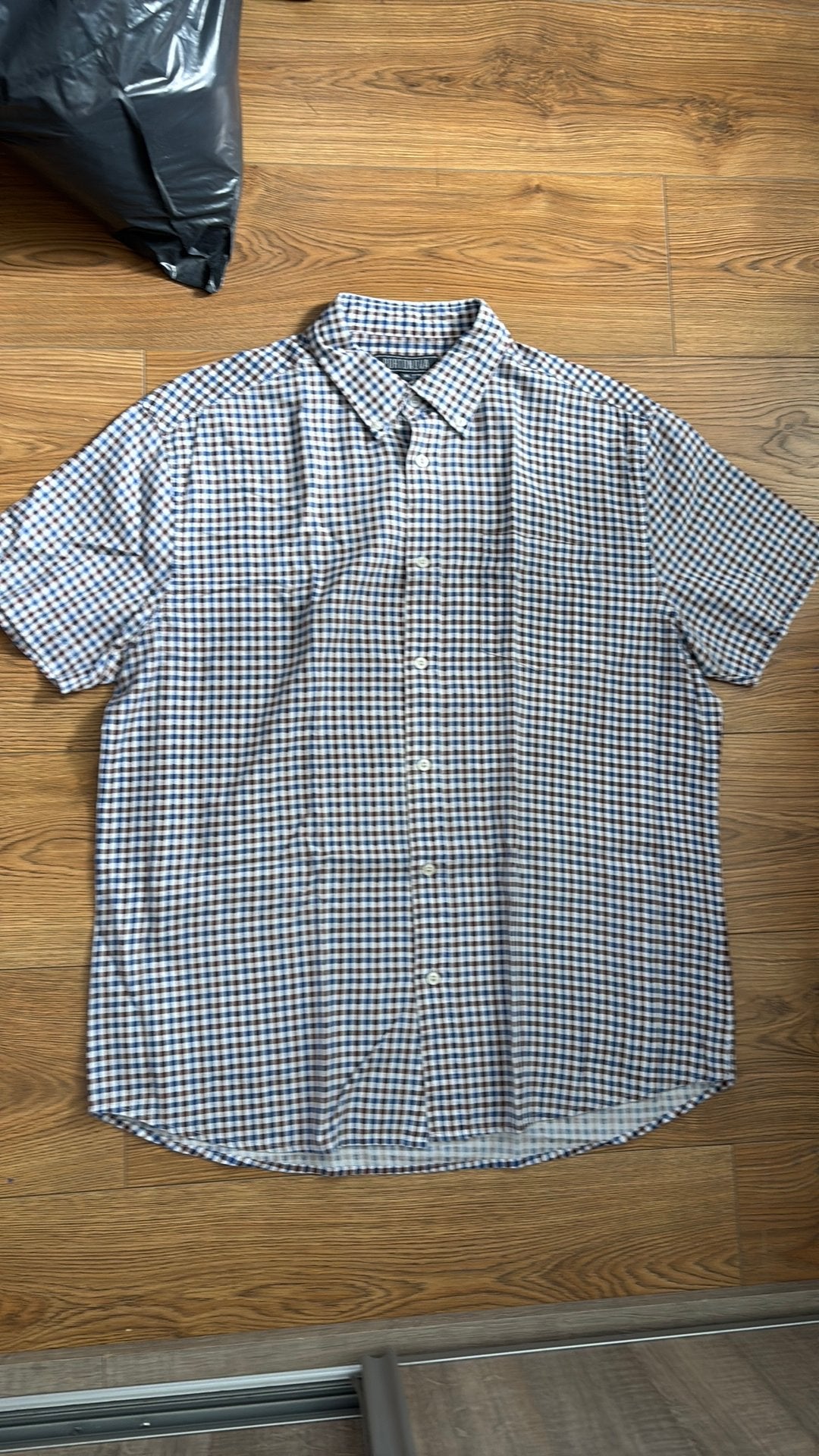 Overhemd Portonova, Ophalen of Verzenden, Zo goed als nieuw, Blauw, Halswijdte 43/44 (XL)