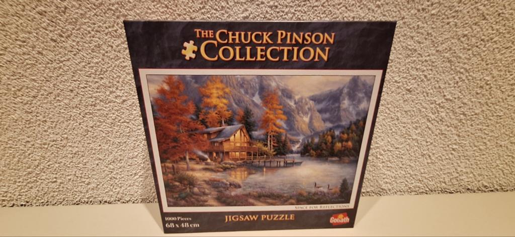 Puzzel Chuck pinson 1000 stukjes, Hobby en Vrije tijd, Denksport en Puzzels, Ophalen of Verzenden, 500 t/m 1500 stukjes, Zo goed als nieuw