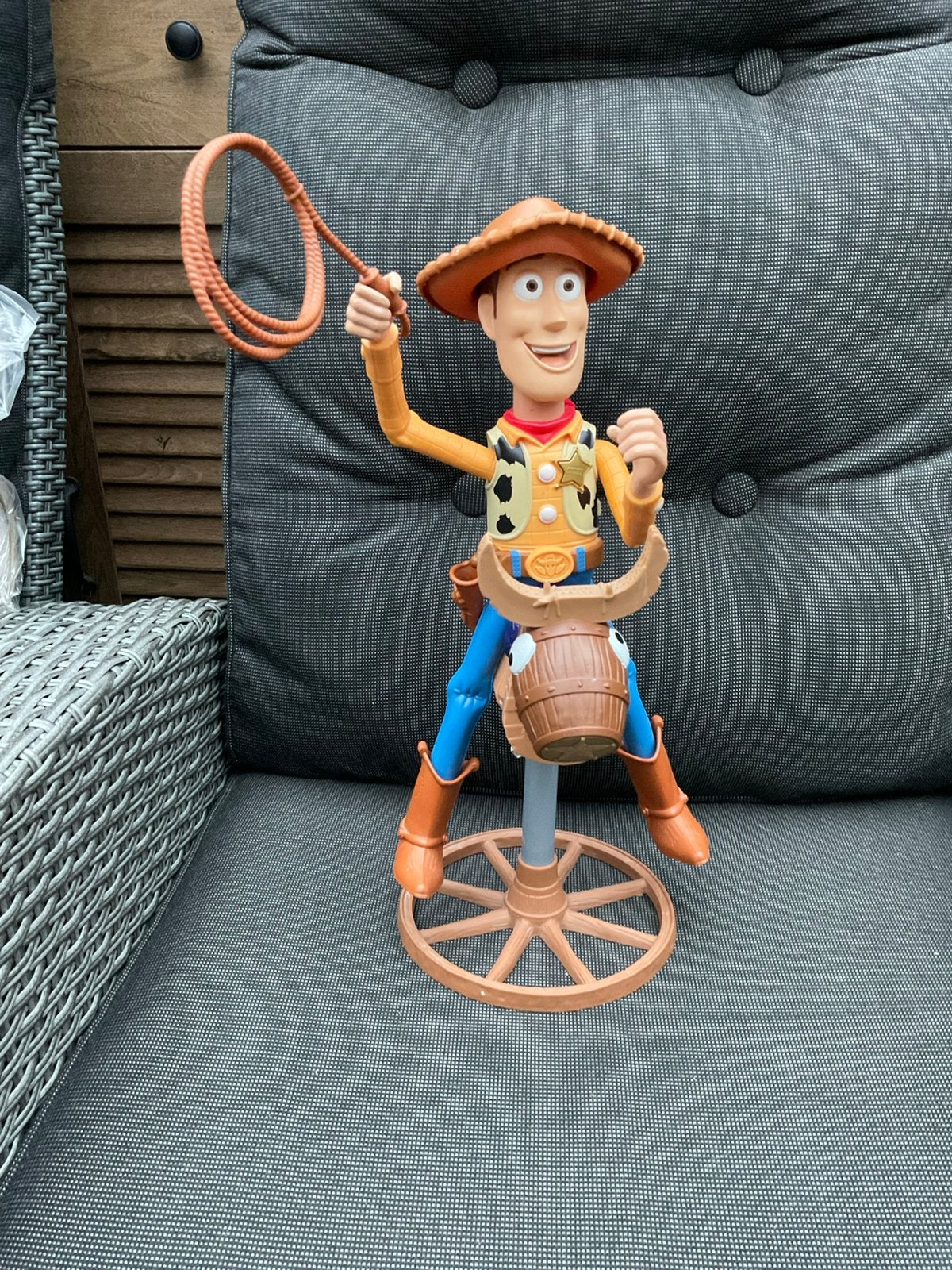 Nieuwe zgan Disney Toy Story Woody Rodeo, werkt, Ophalen, Overige figuren, Nieuw, Beeldje of Figuurtje