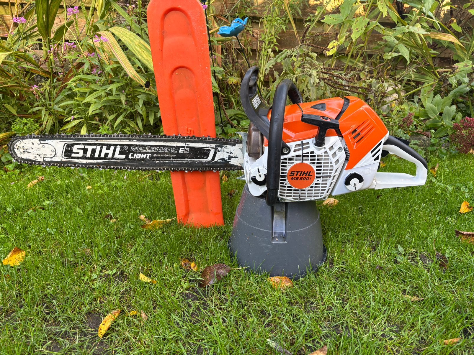Stihl ms 500i ms500i kettingzaag motorzaag demo, Tuin en Terras, Ophalen, Zo goed als nieuw