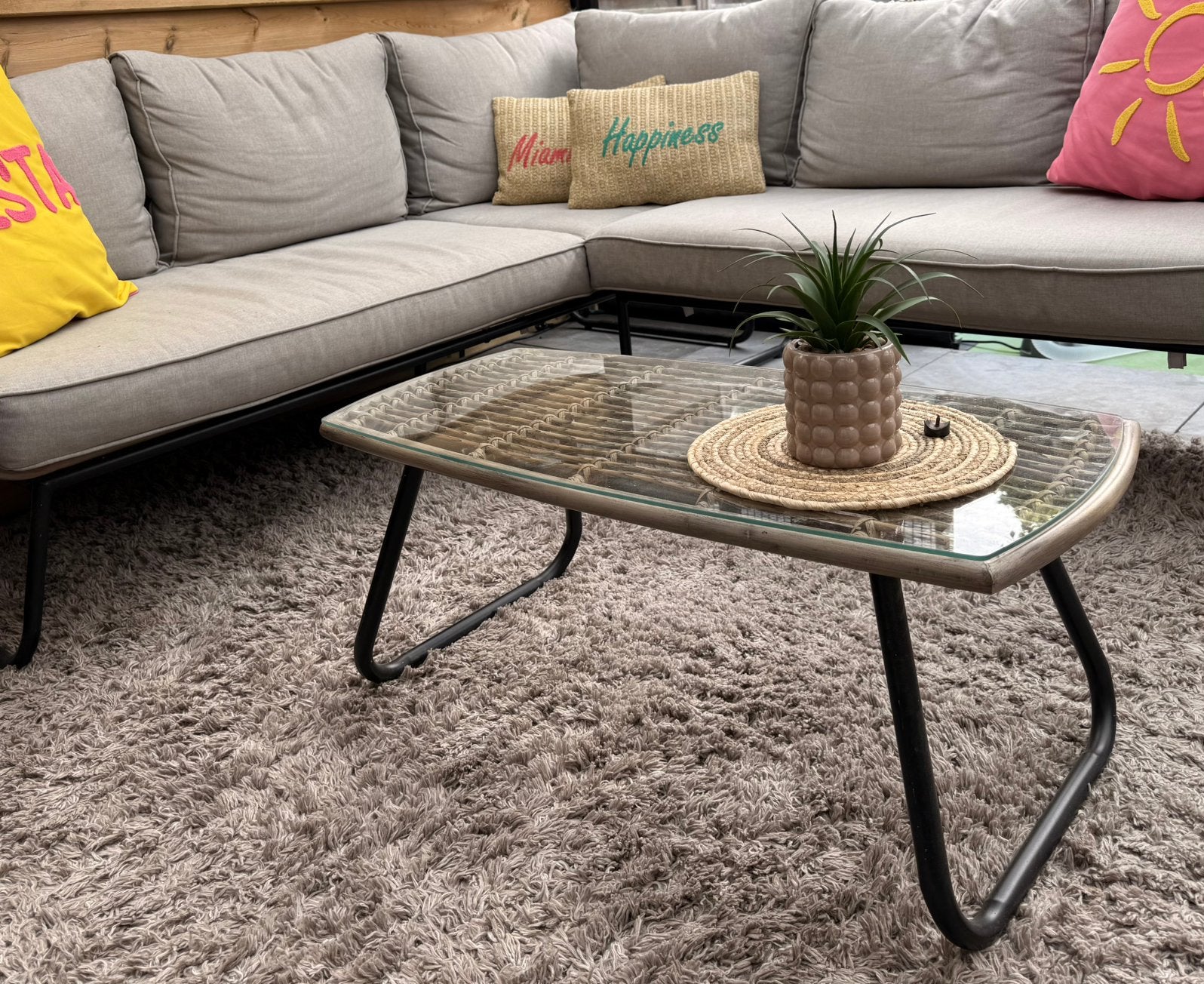 Tuin tafeltje, Tuin en Terras, Ophalen of Verzenden, Zo goed als nieuw