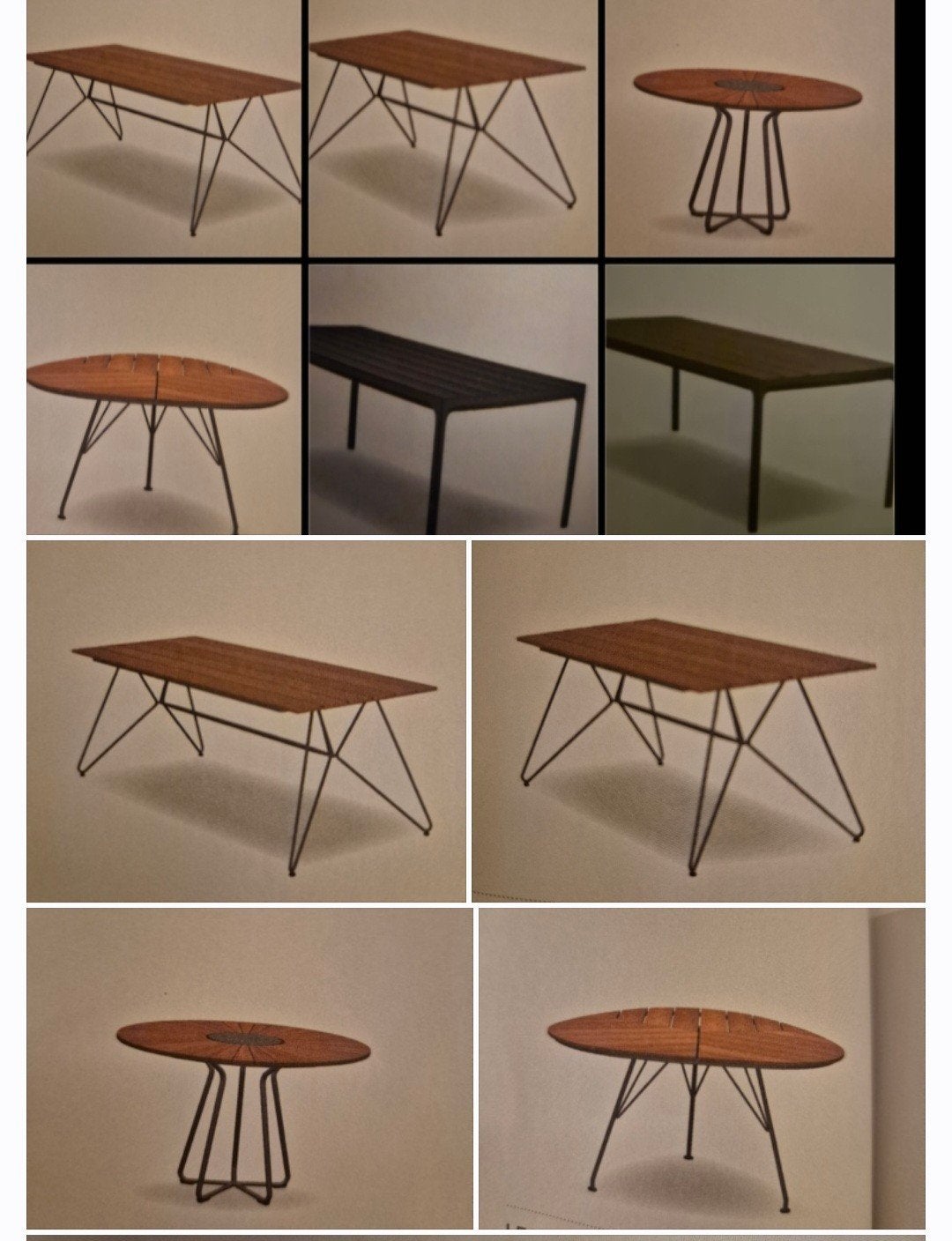 Nieuwe houe tuintafels laatste stuks  beste prijs, Ophalen, Nieuw, Rechthoekig, Aluminium
