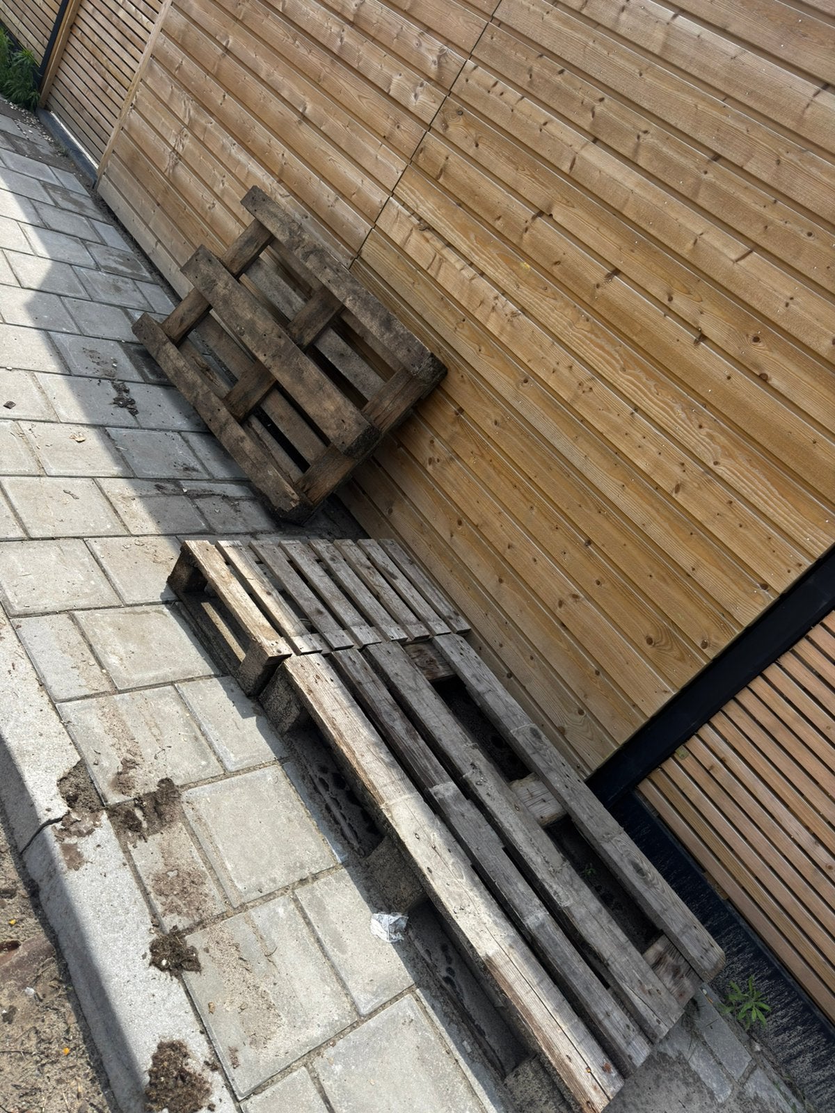 Pallets, Doe-het-zelf en Verbouw, Hout en Planken, Ophalen, Zo goed als nieuw, Pallet, Minder dan 200 cm