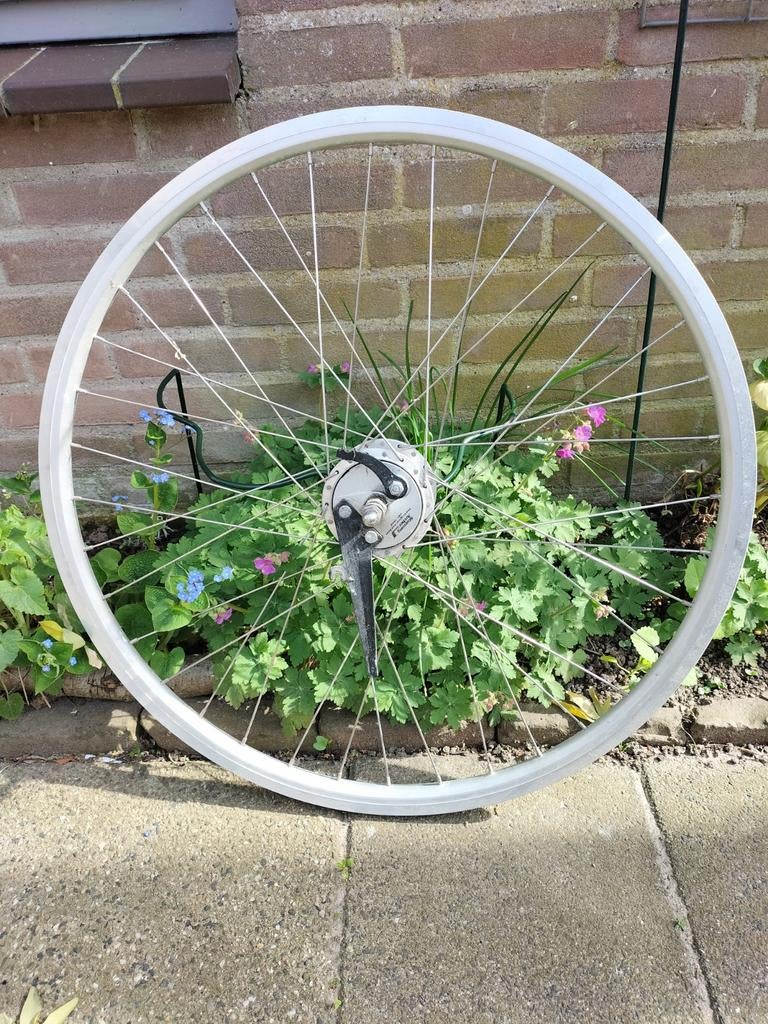 Origineel Sparta Ion voorwiel met Sturmey Archer naaf, Fietsen en Brommers, Fietsonderdelen, Ophalen of Verzenden, Gebruikt, Wiel
