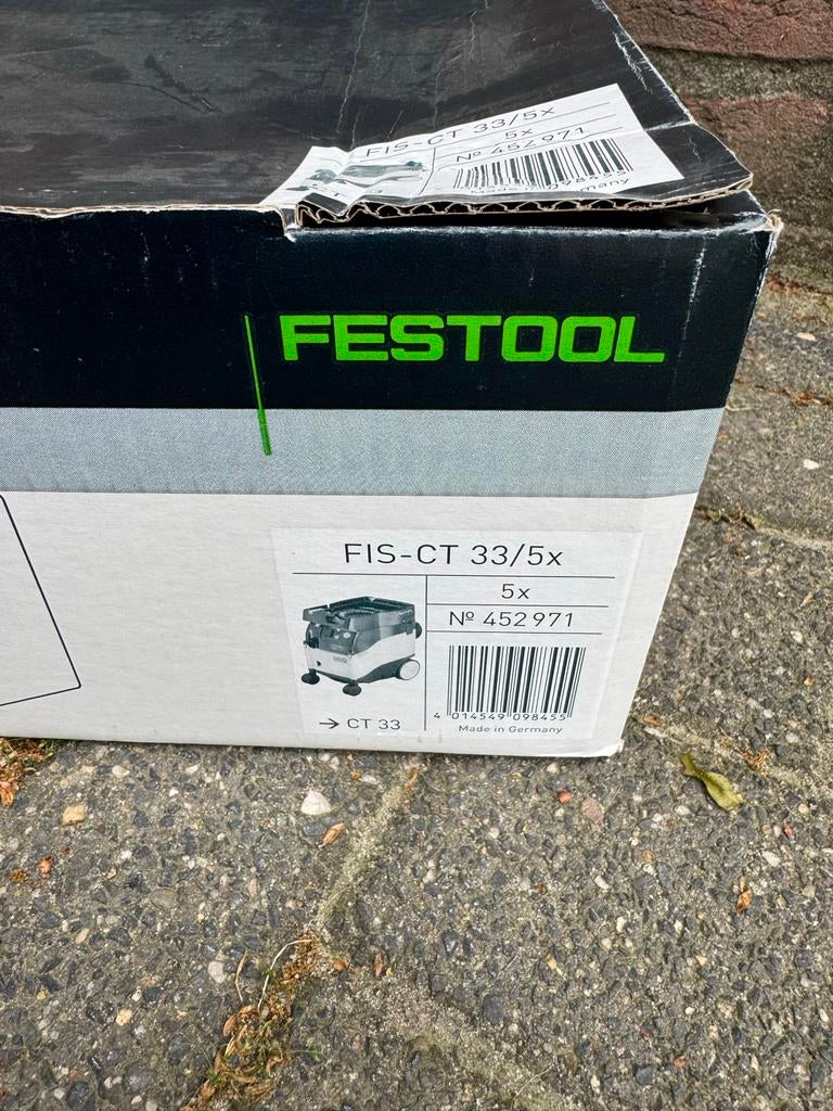 Festool Stofzuiger Zakken FIS-CT 33/5x (5 stuks), Ophalen, Nieuw, Stofzak, Overige typen