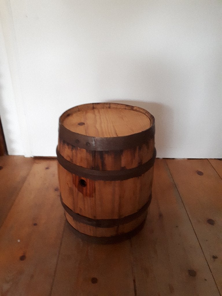 vintage biervat / biertonnetje, Ophalen of Verzenden, Gebruikt, Reclamebord, Plaat of Schild, Overige merken