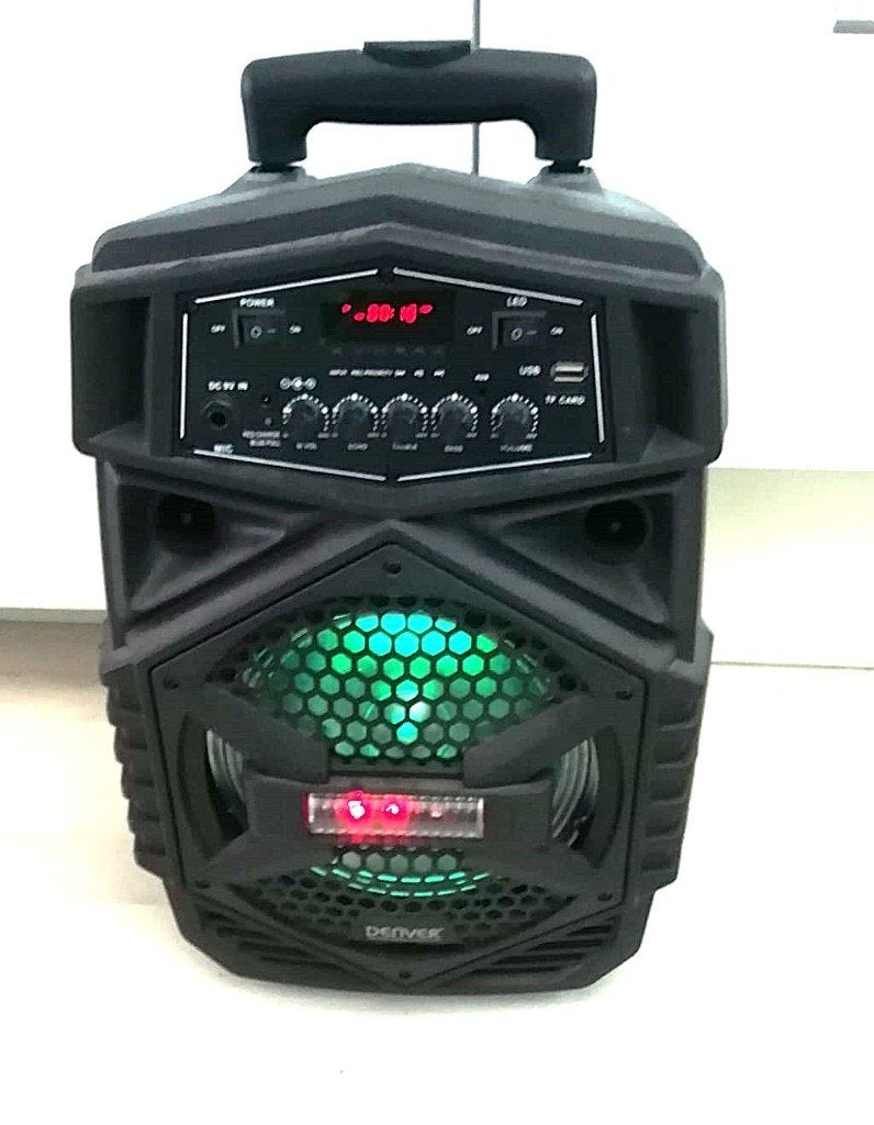 Denver Bluetooth Speaker met accu, Audio, Tv en Foto, Luidsprekers, Zo goed als nieuw, Overige typen, Minder dan 60 watt, Overige merken