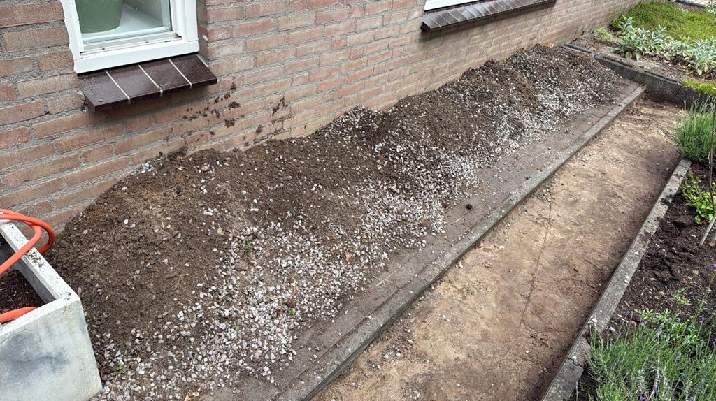 Grind met zand., Ophalen, Gebruikt, Grijs, Grind