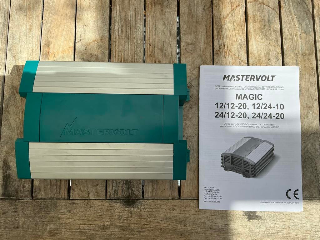 Mastervolt Magic 12/12-20 DC-DC Converter/Lader, Ophalen of Verzenden, Zo goed als nieuw, Motor en Techniek