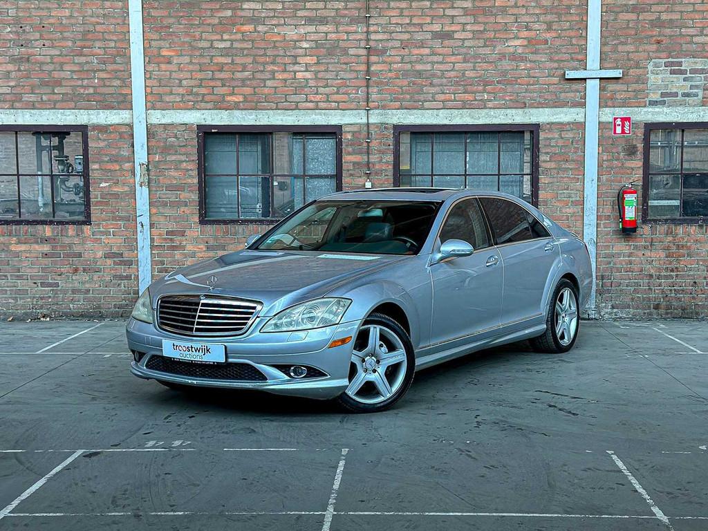 Mercedes-Benz S500 5.5 V8 388pk 2007 Youngtimer S-Klasse W22, Automaat, Gebruikt, Bedrijf, Sedan
