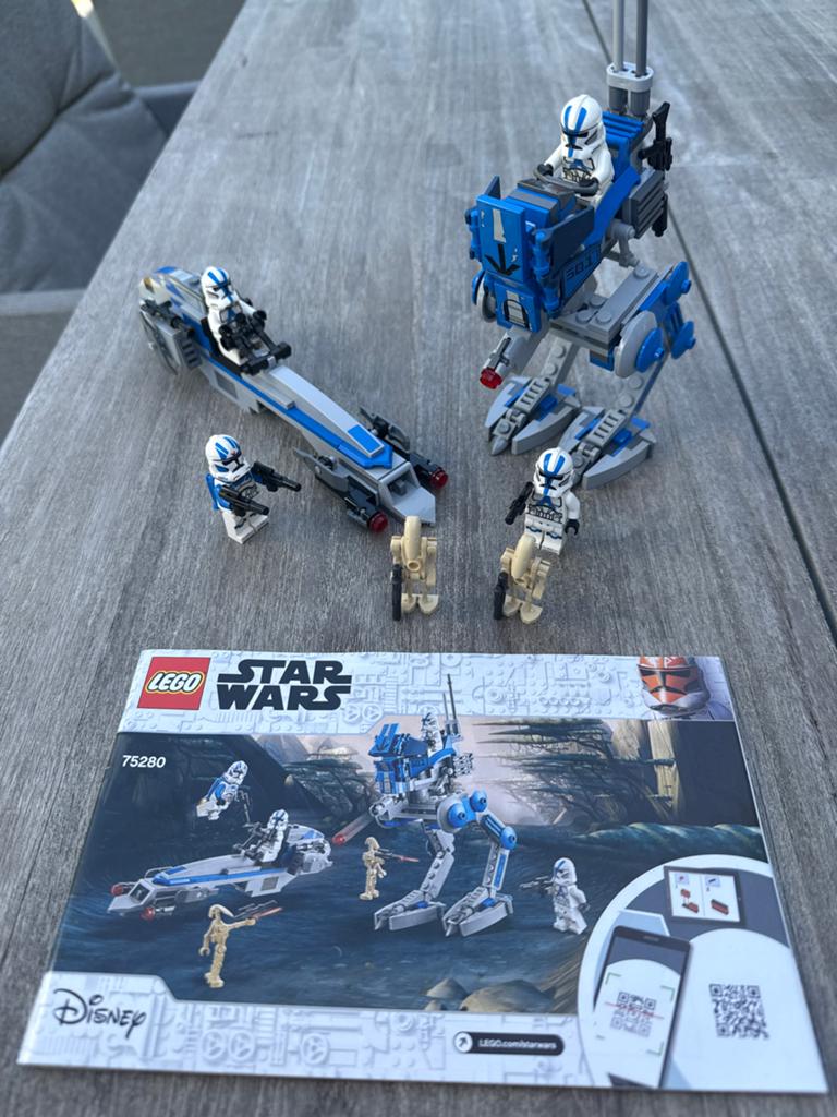 Lego Star Wars 75280 501st Legion Clone Troopers, Ophalen, Gebruikt, Star Wars, Lego