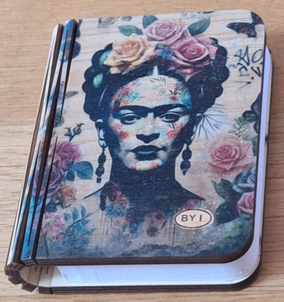 Frida Kahlo lampje houten boeklampje nachtlampje led, Meerkleurig, Nieuw, Overige fittingen, Ophalen of Verzenden