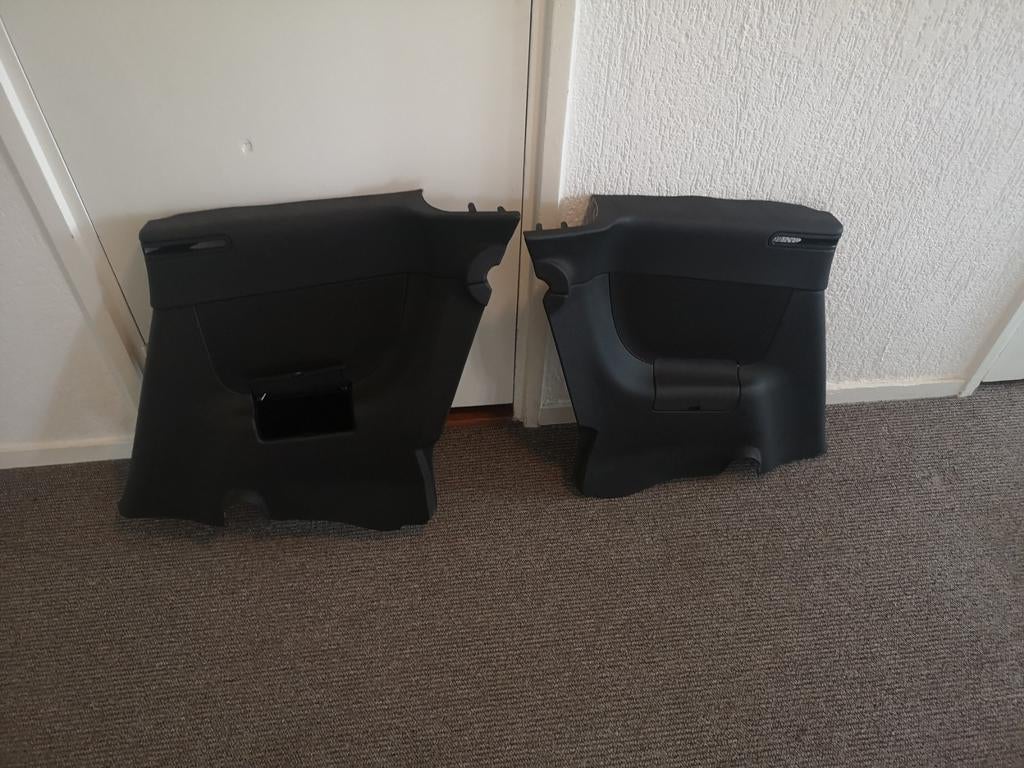 Audi TT 1.8 8N mk1 Zijpaneel bekleding L+R achter zwart, Ophalen of Verzenden