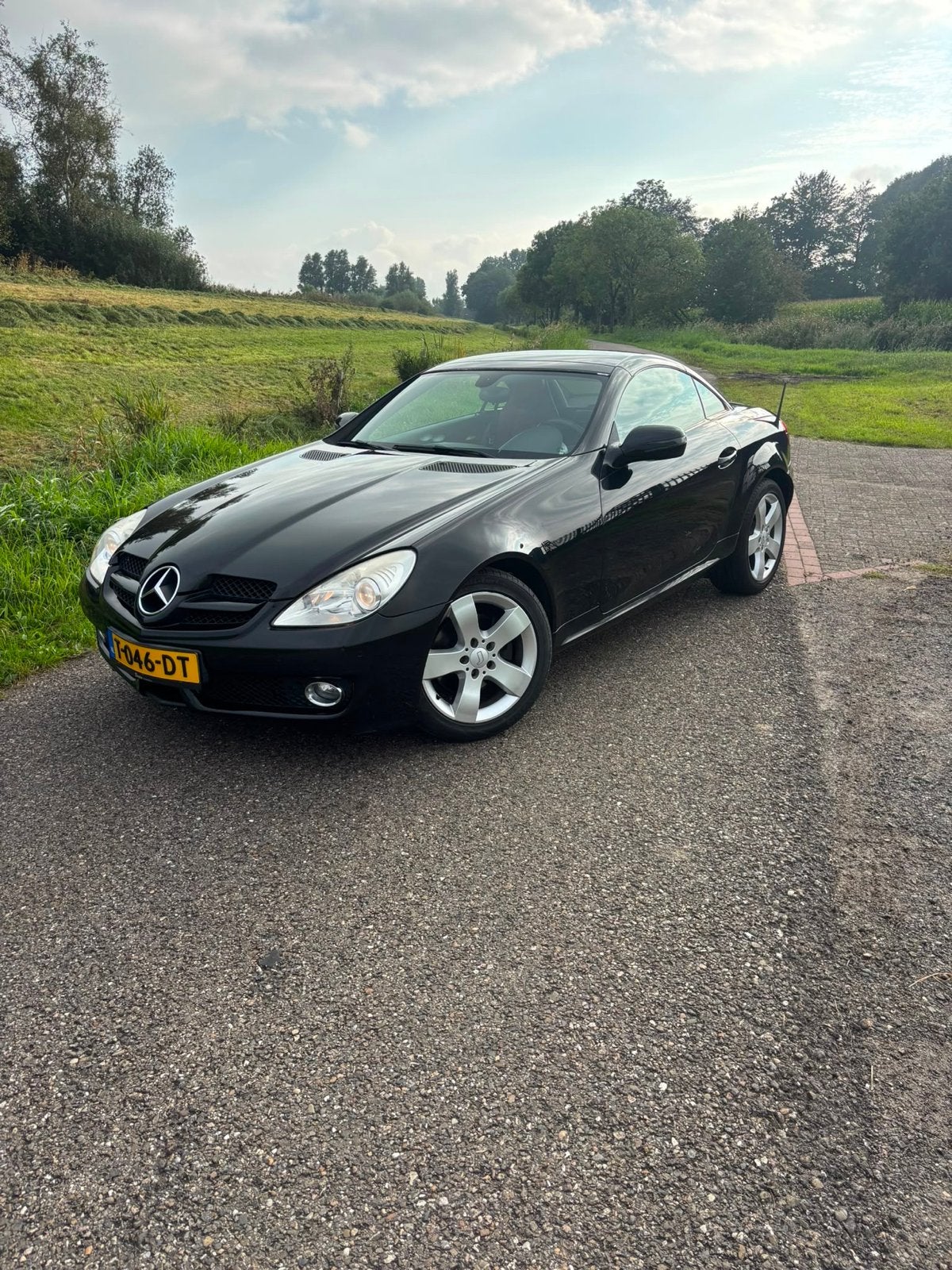 Mercedes-Benz SLK 1.8 Slk200 Kompr Roadster AUT 2009 Zwart, Achterwielaandrijving, 4 cilinders, Cabriolet, 1796 cc