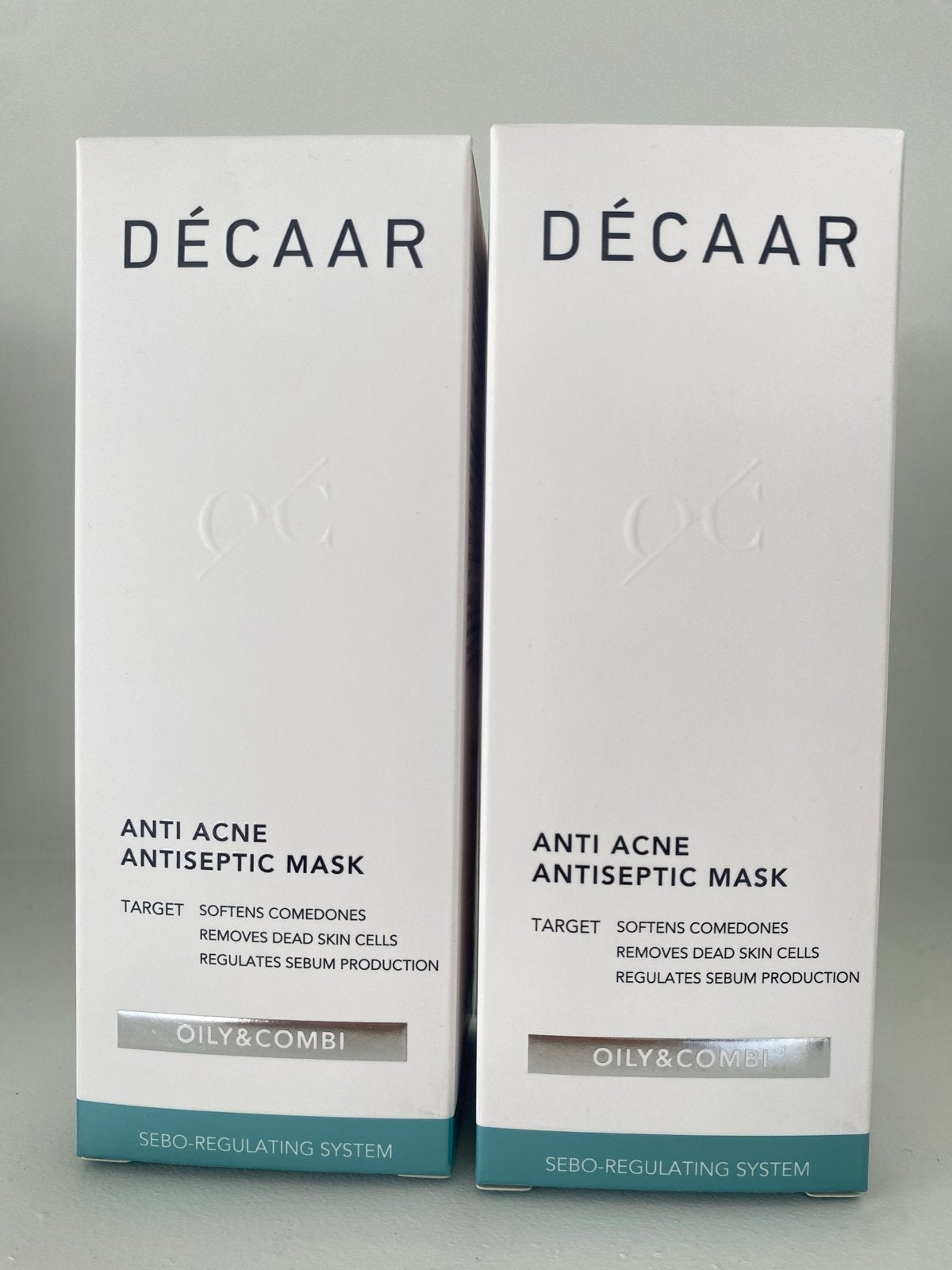 DÉCAAR Anti Acne Antiseptic Mask - Oily & Combi Huid, Ophalen of Verzenden, Nieuw, Gehele gezicht, Verzorging