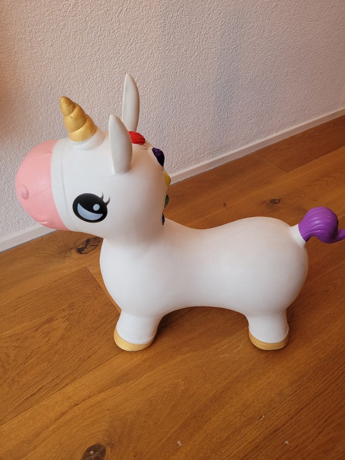 Unicorn skippydier, Ophalen, Gebruikt