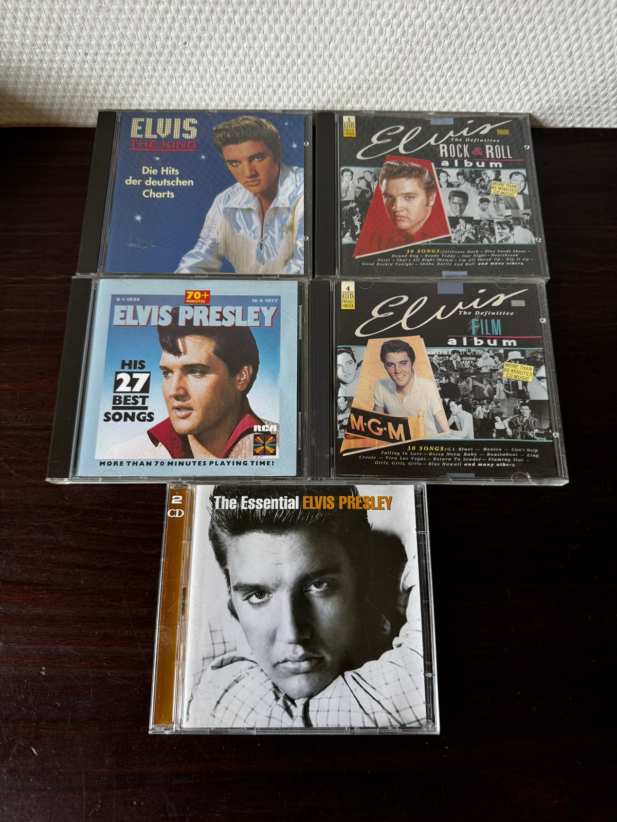 5x CD Elvis Presley, The Essential, Film Album Deutschen etc, Ophalen of Verzenden, Rock, Album