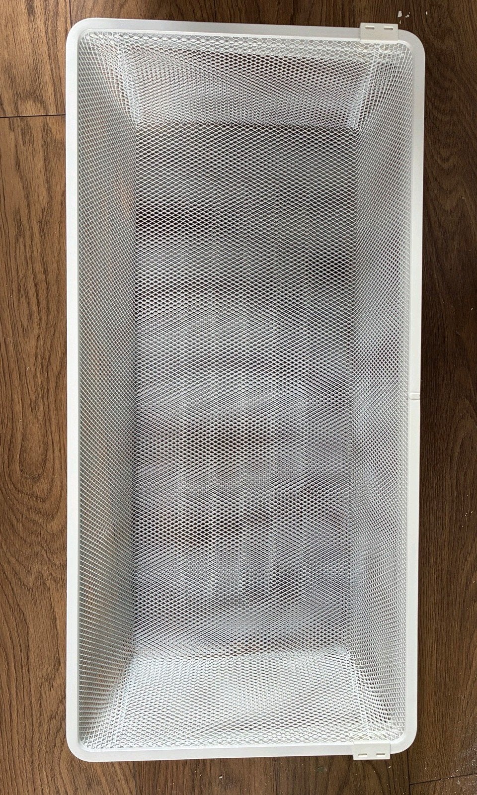 2x Boaxel fijndraadmand met mandgeleider 80bx40dx15h - IKEA, Ophalen, Zo goed als nieuw