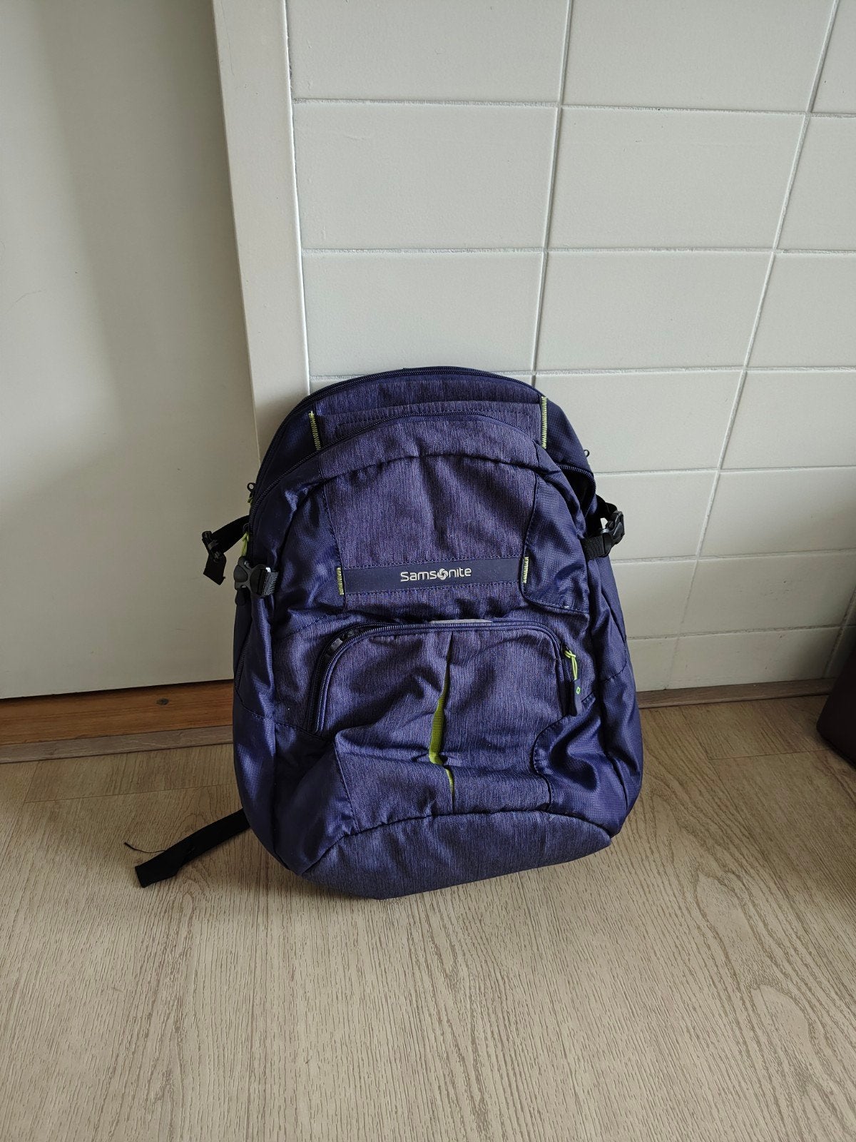 Samsonite Rugzak - Paars, Sieraden, Tassen en Uiterlijk, 25 tot 40 cm, Ophalen of Verzenden, Zo goed als nieuw, Overige merken