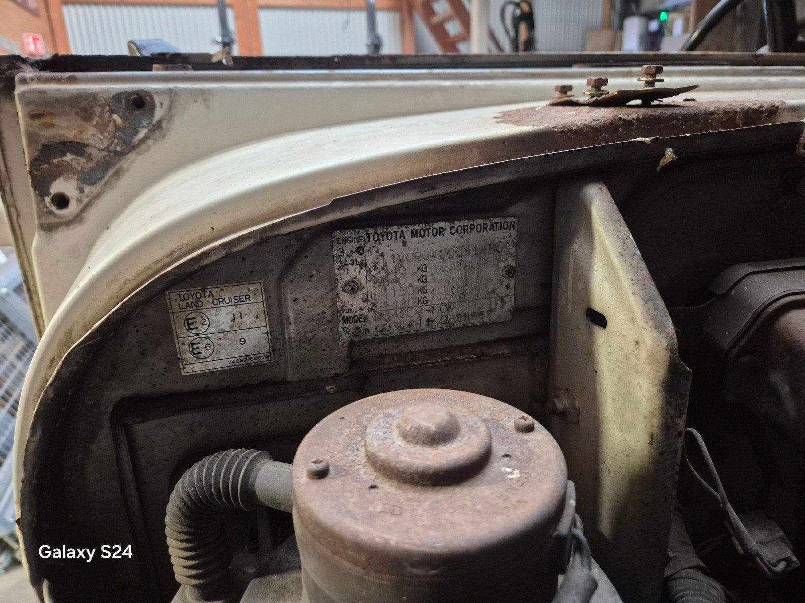 Toyota Land Cruiser bj42 - Restauratieproject, Ophalen, Gebruikt, Toyota
