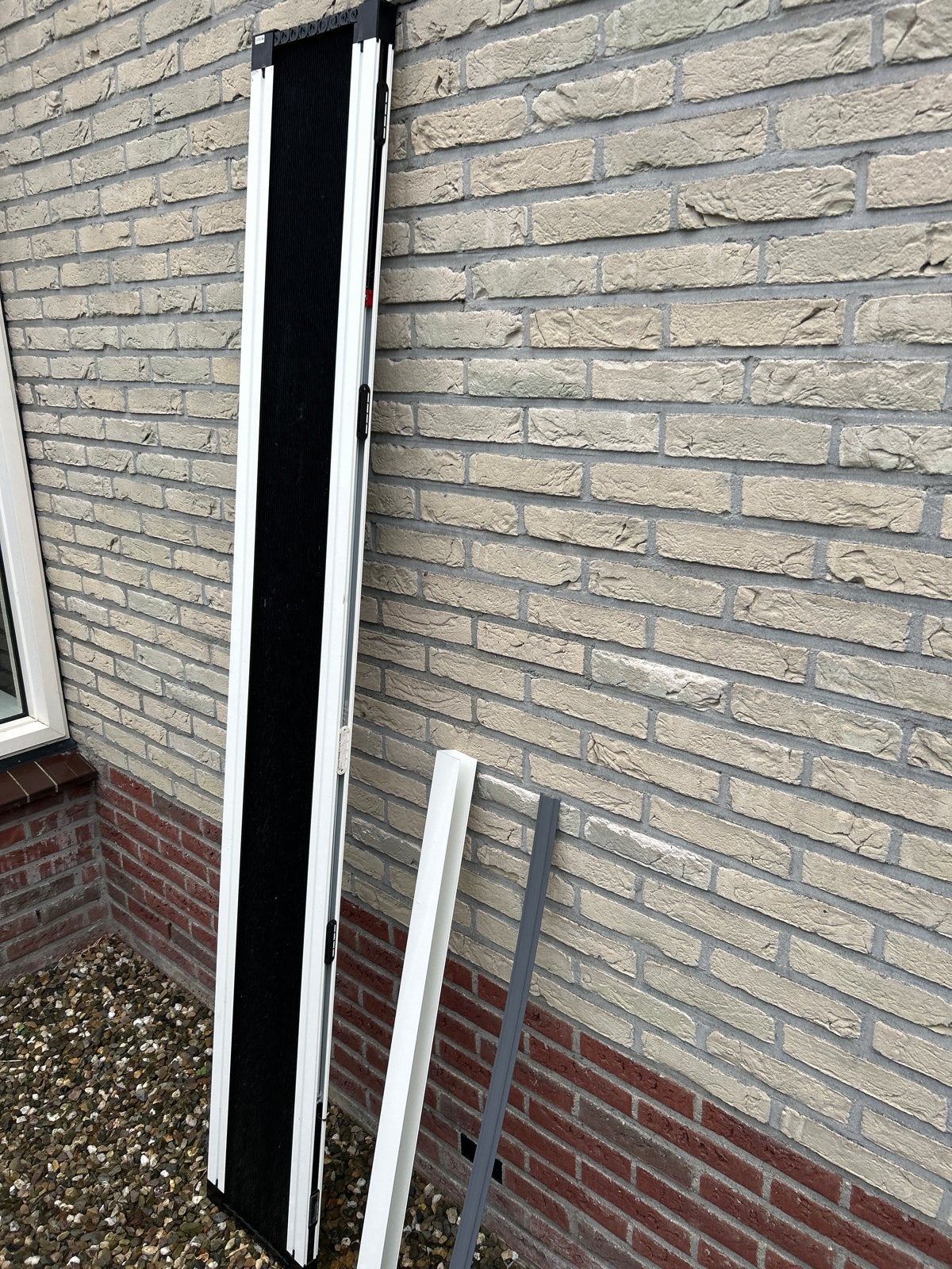Plissé hor, Gebruikt, Hordeur, Schuifdeur, Metaal