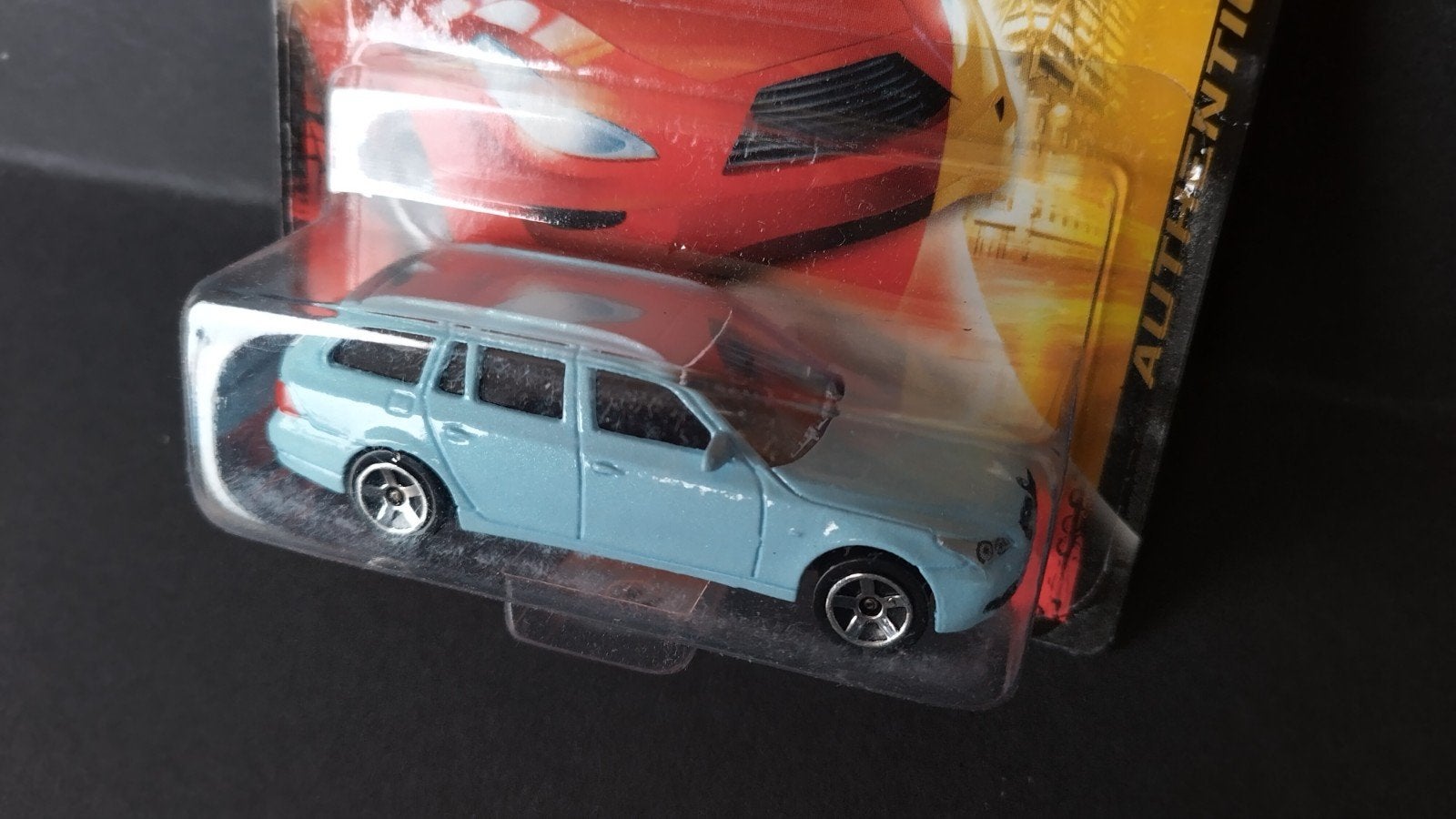 BMW 5 serie Touring blauw 1:61 Majorette Pol, Auto, Verzenden, Nieuw, Majorette