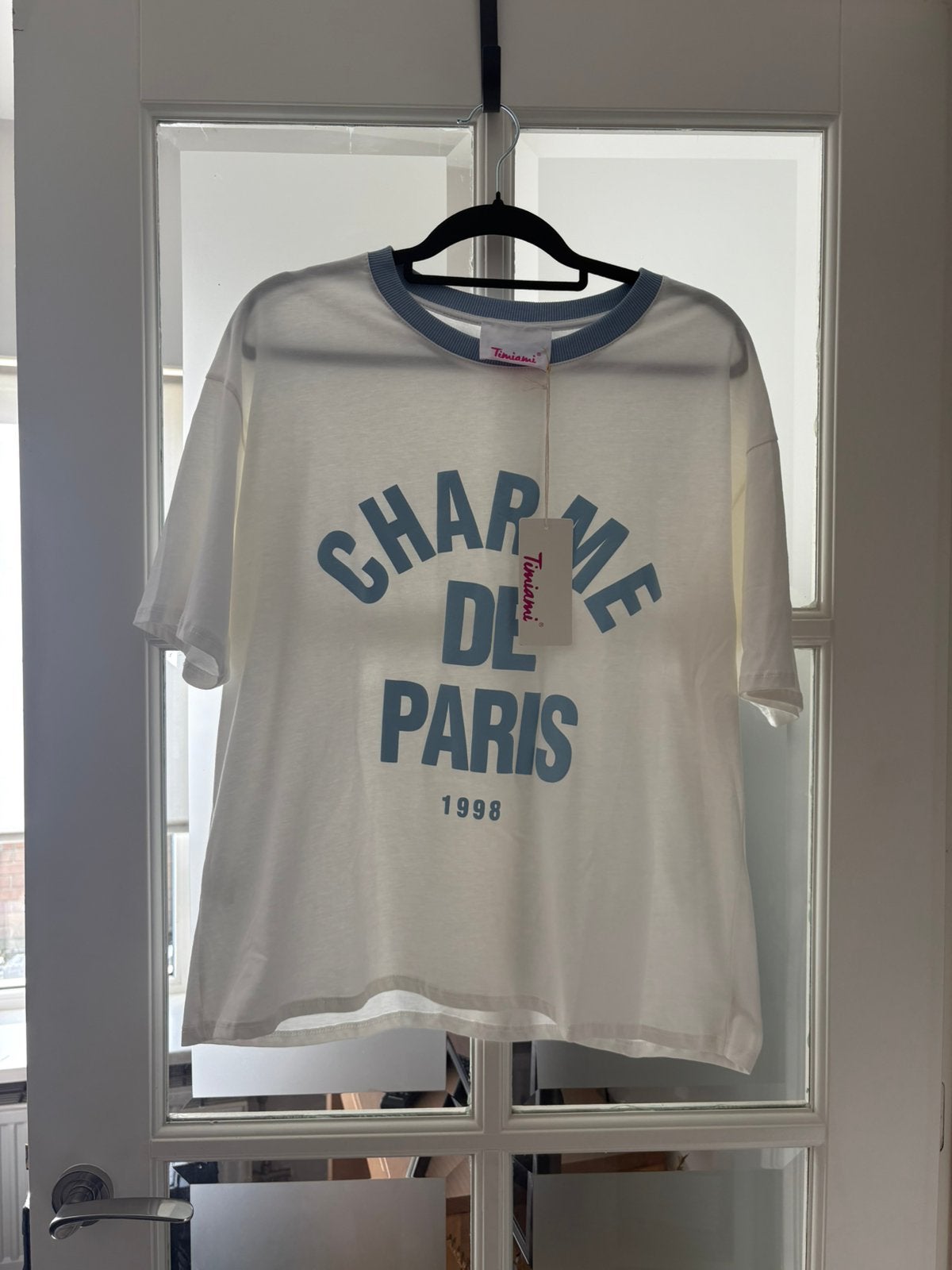 Nieuw t-shirt, Maat 38/40 (M), Wit, Nieuw, Ophalen of Verzenden