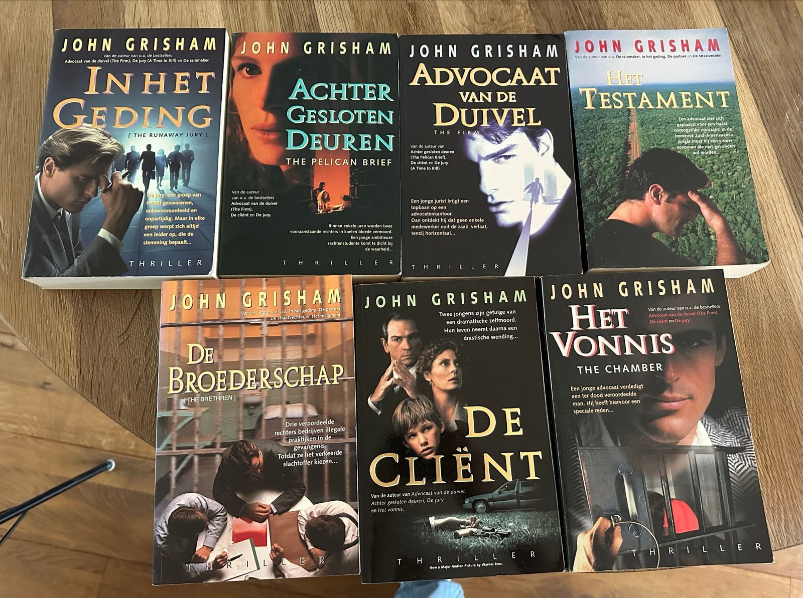 John Grisham Thriller Boeken Collectie - 7 Stuks, Boeken, Ophalen of Verzenden, Gelezen, Nederland