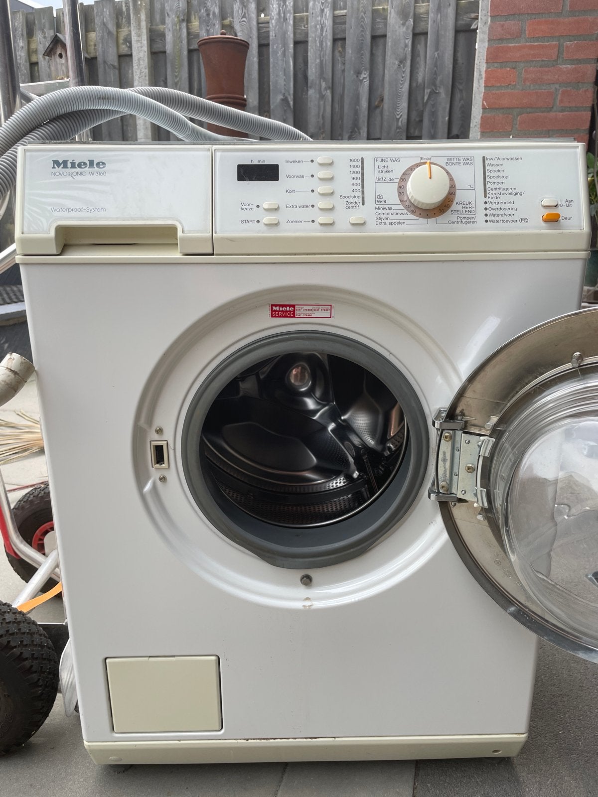 Miele W363 W3160WPS Wasmachine - 5kg - Goede staat, Ophalen, 1200 tot 1600 toeren, Gebruikt, 4 tot 6 kg