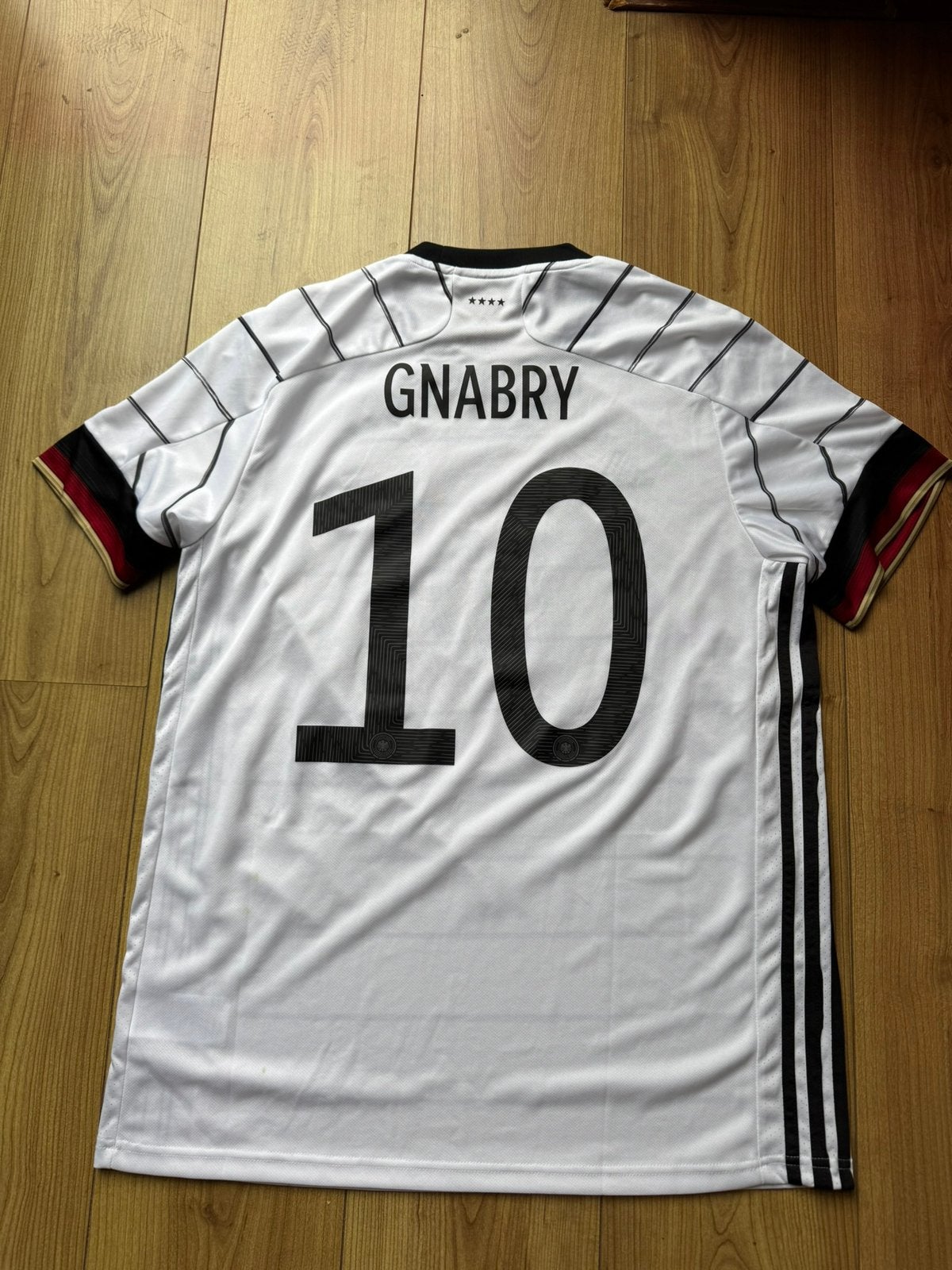 Origineel voetbalshirt Duitsland Serge Gnabry #10, Ophalen of Verzenden, Zo goed als nieuw, Shirt