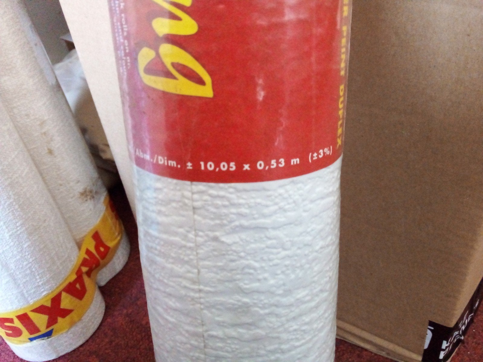 Duplex behang, Ophalen