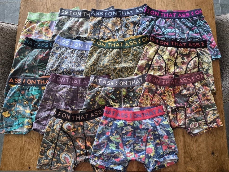 14x On That Ass boxershorts maat XS, Kleding | Heren, Ophalen of Verzenden, Overige kleuren, On That Ass, Boxer