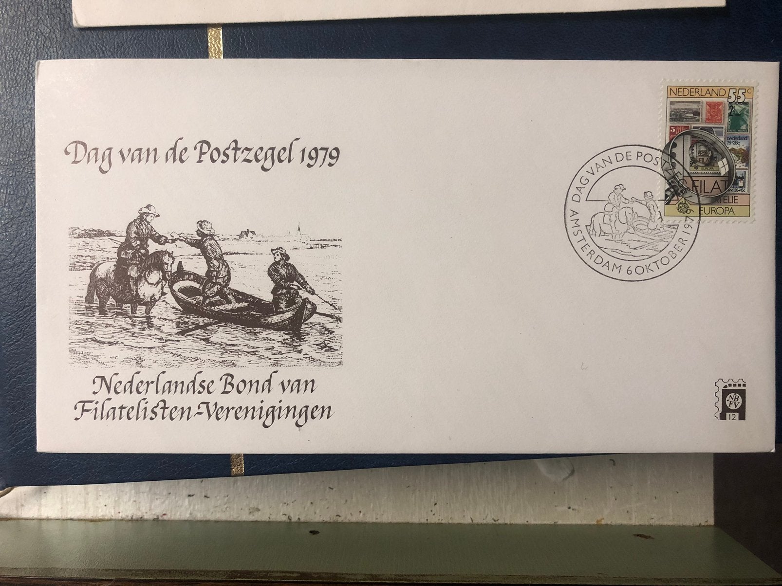 226 Ned dag van de postzegel 1979, Postzegels en Munten, Brieven en Enveloppen | Nederland, Ophalen of Verzenden