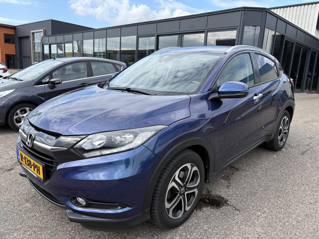 Honda HR-V Automaat panodak 1.5 i-VTEC Executive (bj 2018), Auto's, Honda, 12 maanden, Blauw, Leder en Stof, Bedrijf