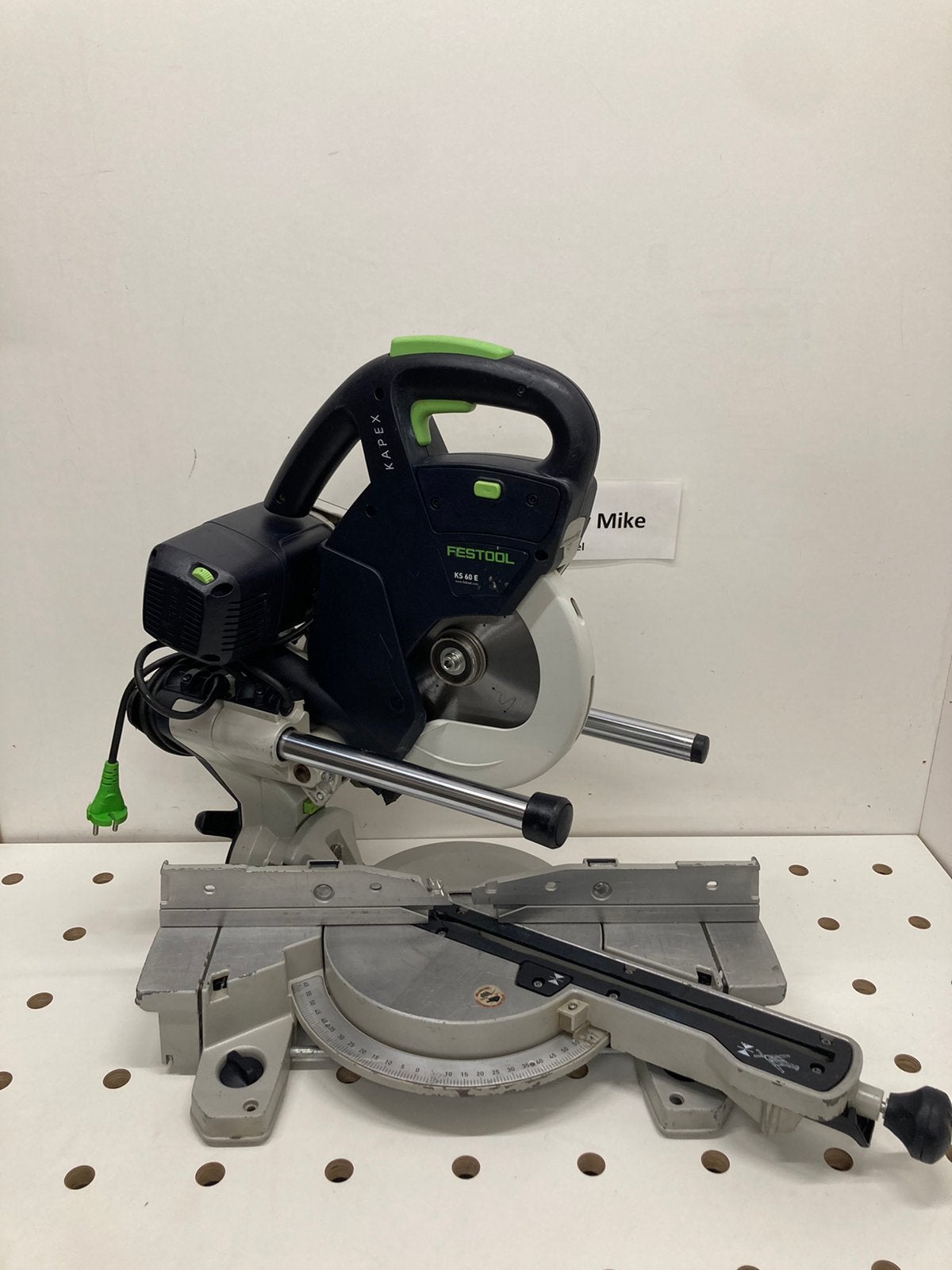 Festool ks60e afkortzaag, Ophalen, Gebruikt, Afkortzaag, 30 tot 70 mm