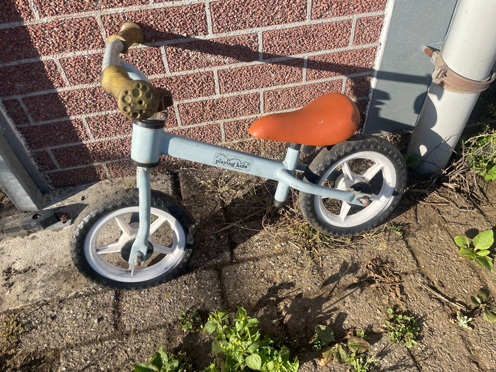 Playing Kids Loopfiets - Blauw, Ophalen, Gebruikt, Loopfiets