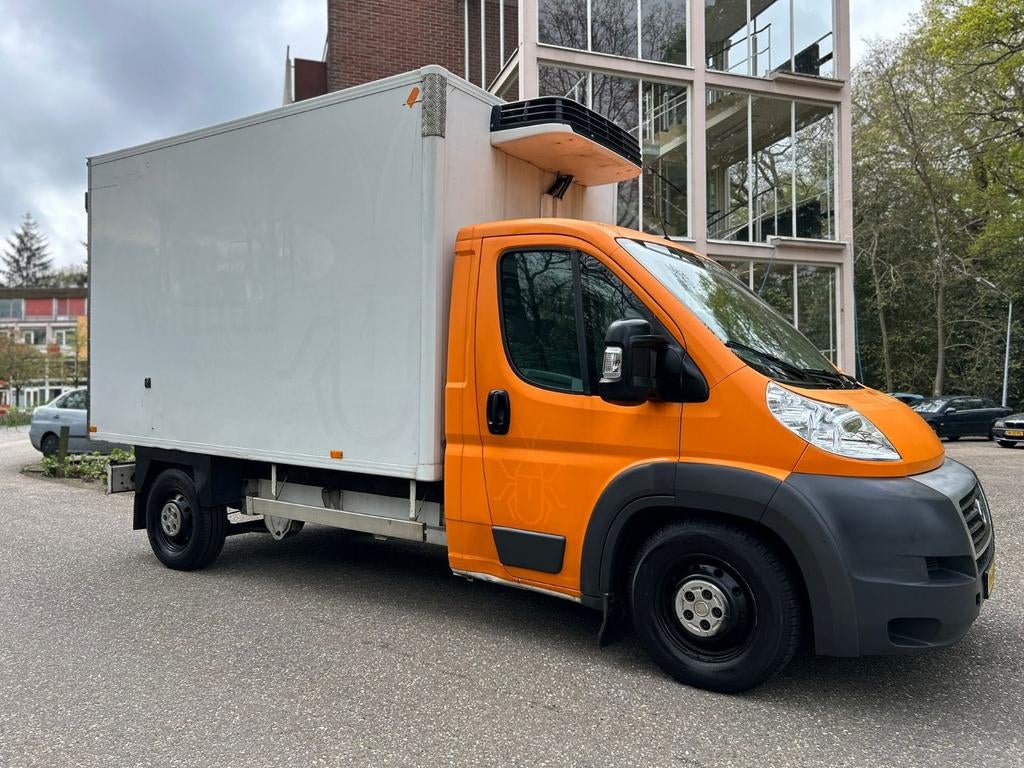 Fiat-koelkast auto, Auto's, Fiat, Voorwielaandrijving, Leder en Stof, Grijs, Euro 4