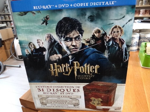 Harry Potter Wizards Collection. Collectors item. ZGAN., Cd's en Dvd's, Blu-ray, Ophalen of Verzenden, Zo goed als nieuw, Blu-ray