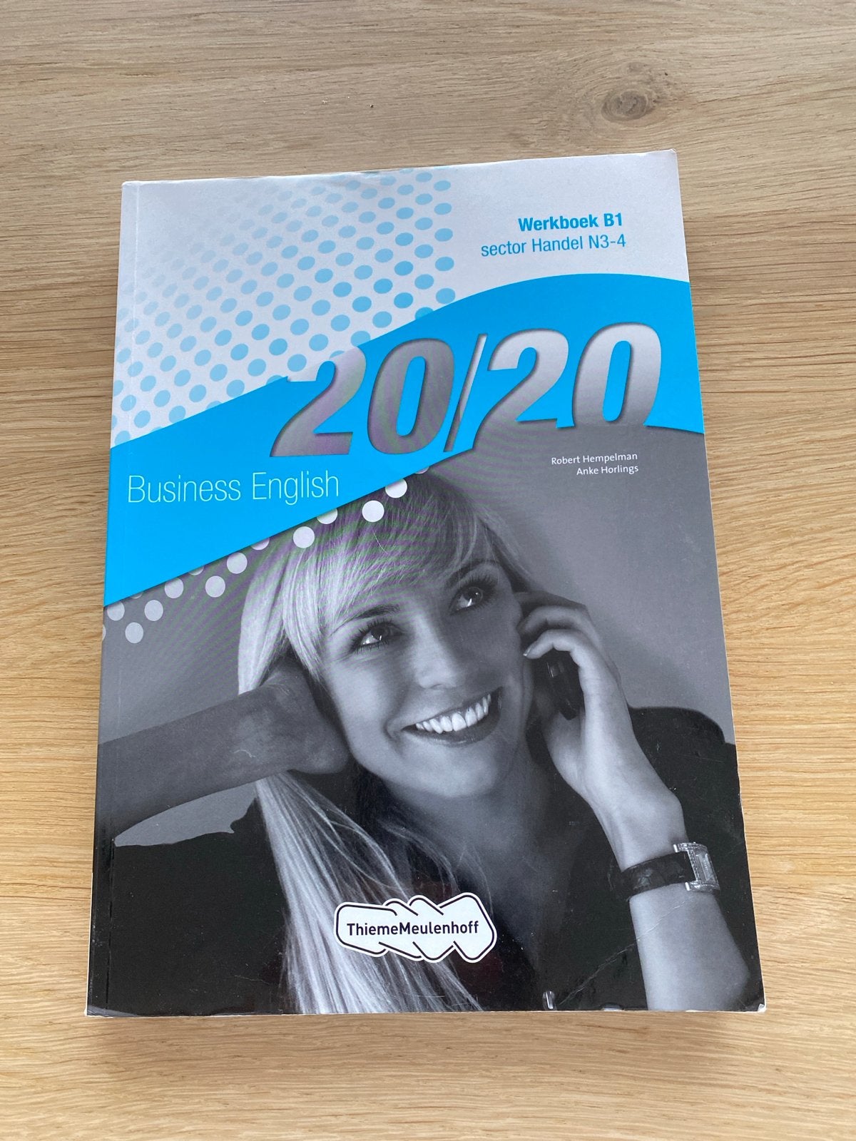 20/20 Business English Werkboek B1 sector Handel N3-4, Ophalen of Verzenden, Zo goed als nieuw, MBO