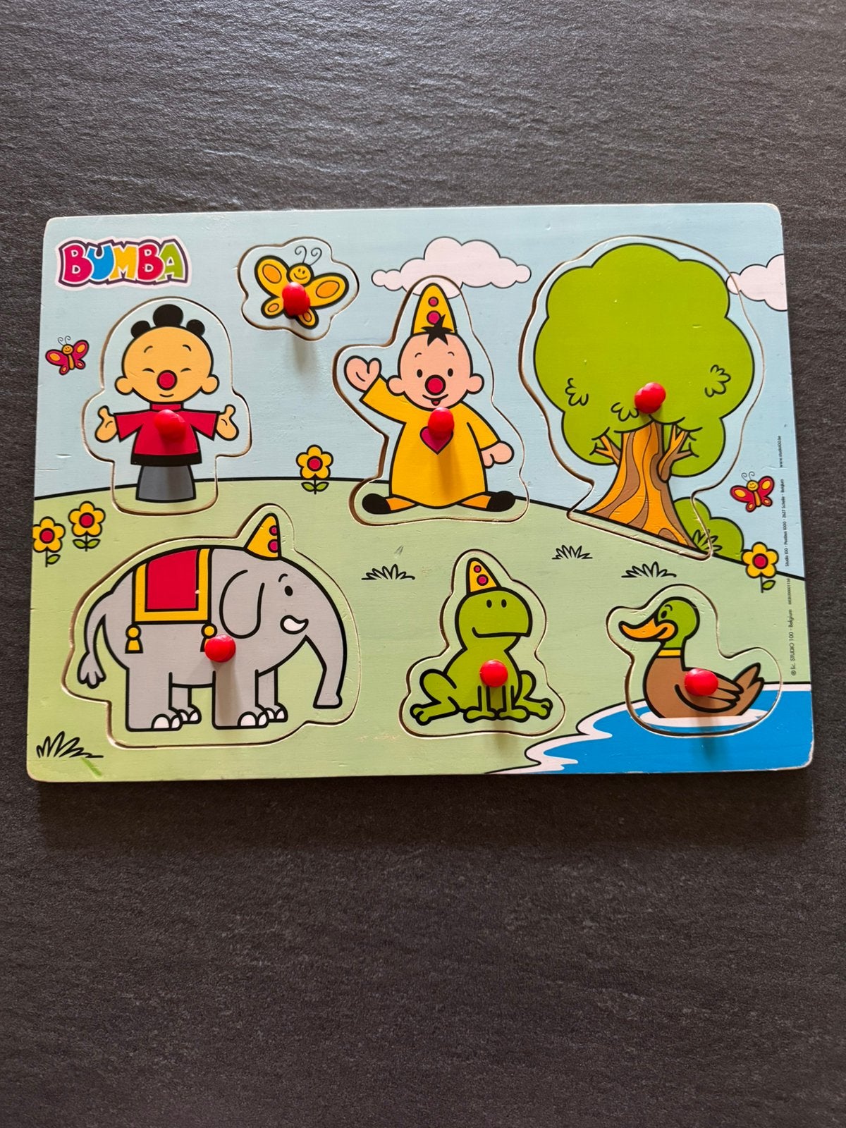 Houten Bumba Puzzel, Ophalen of Verzenden, Gebruikt