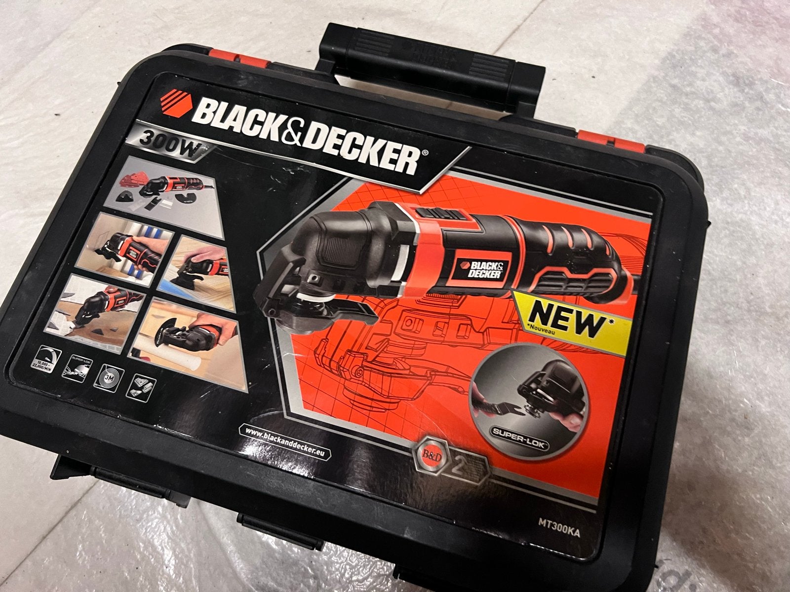 Black & Decker Multitool 300W MT300KA - Nieuw in doos, Verzenden, Zo goed als nieuw