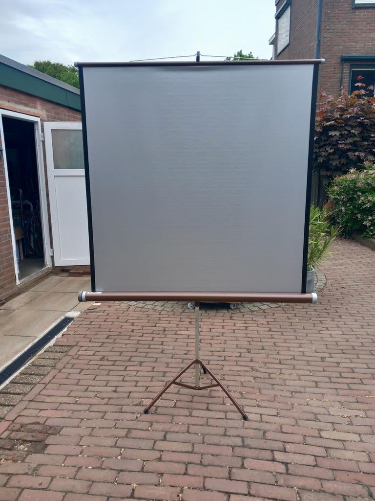 Projecta Concorde Projectiescherm 125x125 cm op statief, Audio, Tv en Foto, Projectieschermen, Ophalen of Verzenden, Handmatig