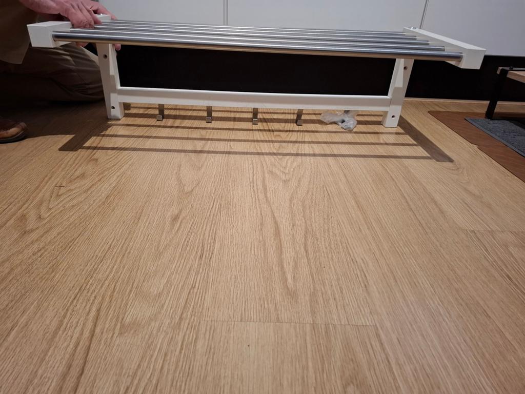 Te koop witte kapstok, Huis en Inrichting, Woonaccessoires | Kapstokken, Zo goed als nieuw, Minder dan 100 cm, Hout, Ophalen