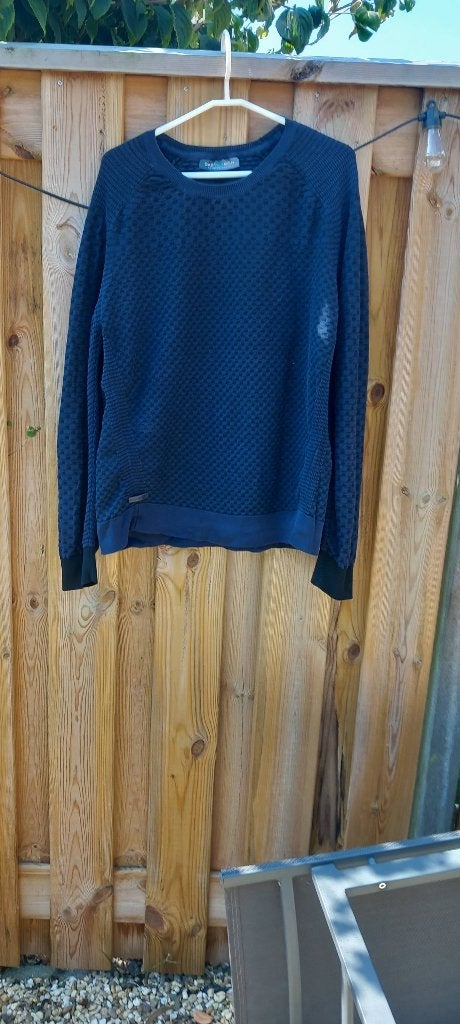 Cast iron heren trui, Kleding | Heren, Blauw, Maat 56/58 (XL), Ophalen of Verzenden, Zo goed als nieuw