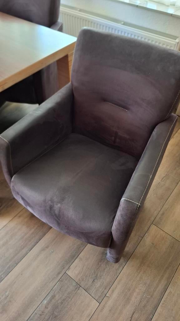 2x4 eetkamerstoelen, Huis en Inrichting, Fauteuils, Gebruikt, 50 tot 75 cm, Minder dan 75 cm, Ophalen