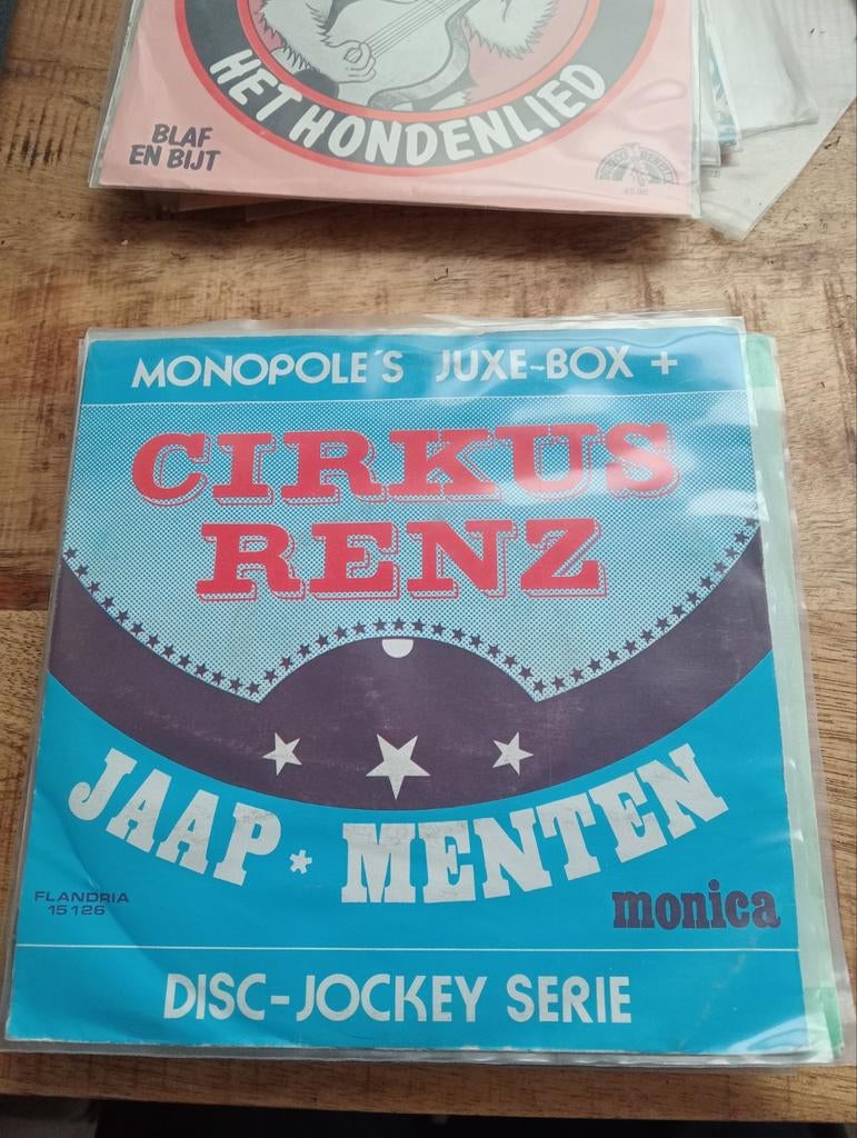 Jaap menten - cirkus renz, Ophalen of Verzenden, Zo goed als nieuw, Overige formaten, Levenslied of Smartlap