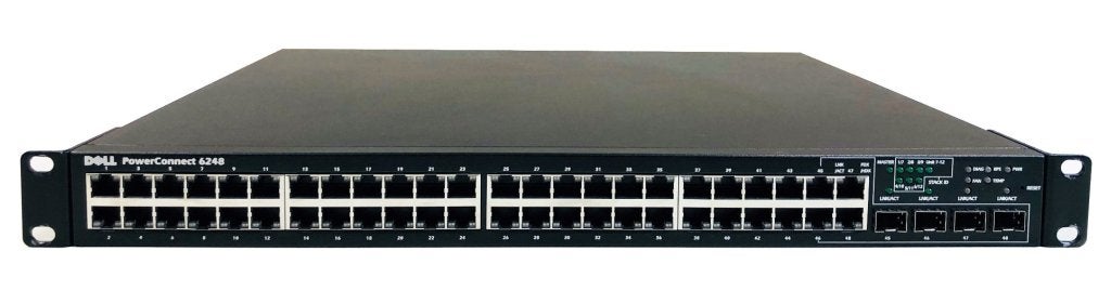 Dell PowerConnect 6248 Switch incl. 2x U691D 10GBe SFP+, Dell B.V., Info@dell.com, Transformatorweg 38-72, 1014 AK Amsterdam