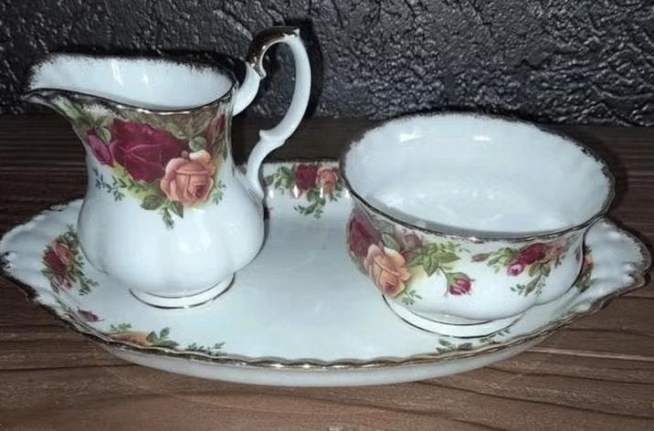 Royal Albert roomstelletje, Ophalen of Verzenden