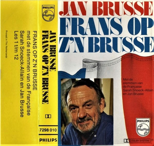 Jan Brusse Frans op z'n Brusse MC, Cd's en Dvd's, Cassettebandjes, Gebruikt, Overige genres, 1 bandje, Ophalen of Verzenden