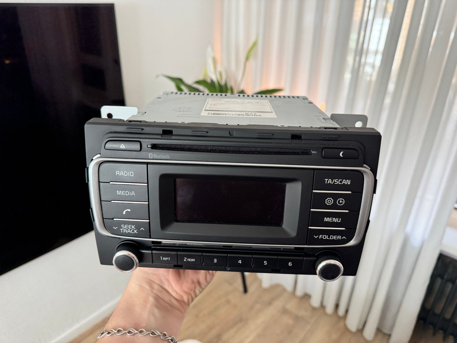 Originele radio Hyundai Mobis Kia Rio (AM111IHEE), Ophalen of Verzenden, Gebruikt